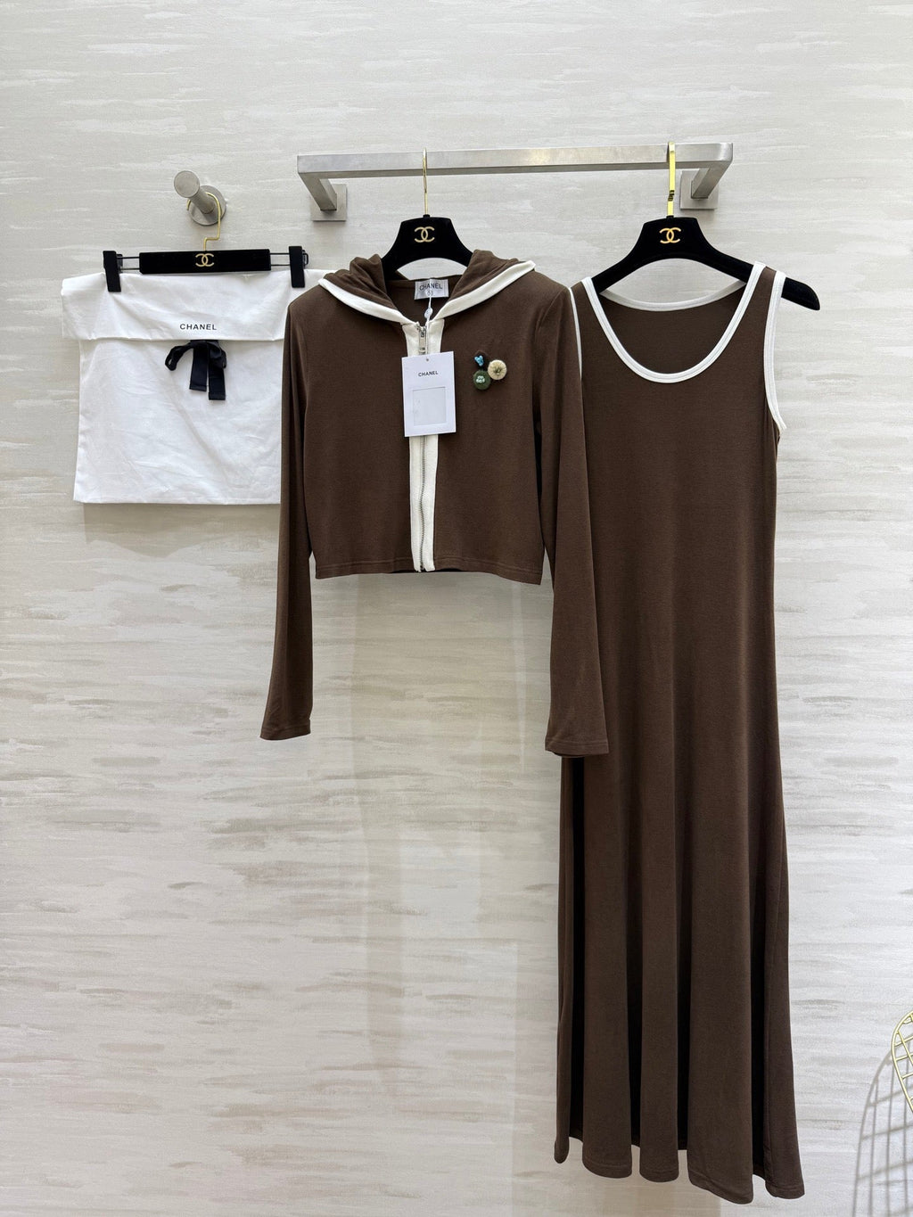 CHANEL 26S TWO-PIECE DRESS SET 783