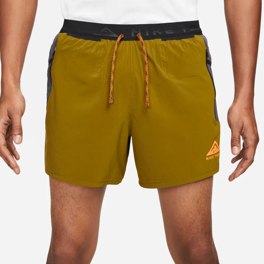 Mens Nike  Trail Second Sunrise DF 5in Shorts